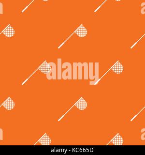 Fischernetz Muster nahtlose Stock Vektor