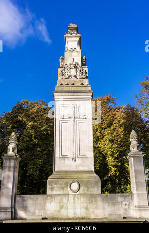 Die Southampton Ehrenmal ist ein Stein Gedenkstätte für die Opfer des Ersten Weltkrieges auf Watt Park in Southampton, England, UK gewidmet Stockfoto