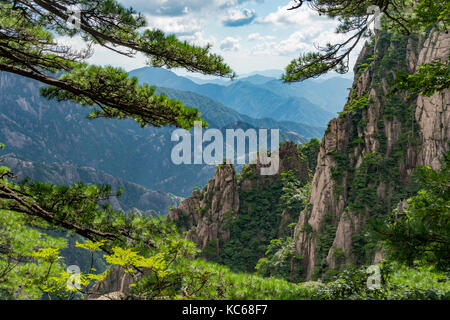 Xihai Grand Canyon, Yellow Mountain, huangshan, China Stockfoto