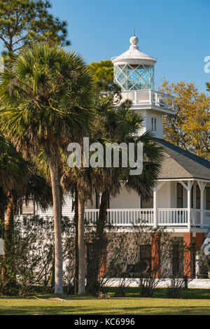 St. Joseph Point Lighthouse, St. Joseph, Florida Stockfoto