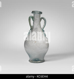 Glas zwei- Flasche (AMPHORA), 1.-2. Jahrhundert A.D Stockfoto