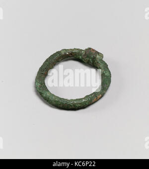 Schnalle, Bronze, Andere: 1 7/16 in. (3.7 cm), Bronzen Stockfoto