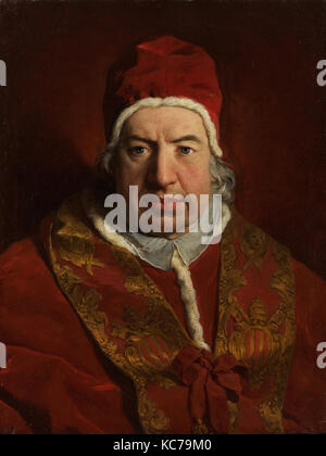 Papst Benedikt XIV (Prosper Lambertini, 1675-1758), Pierre Hubert Subleyras, 1746 Stockfoto