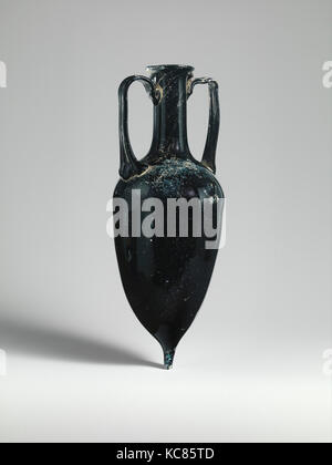 Glas zwei- Flasche (AMPHORA), 1. Hälfte des 1. Jahrhunderts A.D Stockfoto