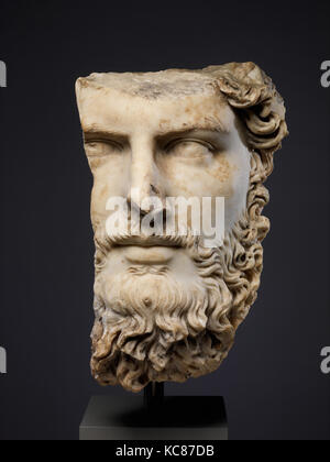 Marmor Porträt des Co-Kaiser Lucius Verus, A.D. 161 - 169 Stockfoto