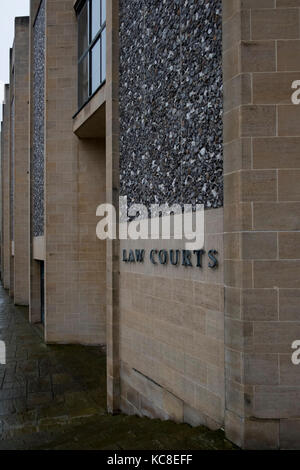 Justizpalast in Winchester, Hampshire UK Stockfoto