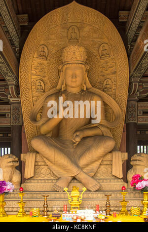 Buddha in Tempel, lingyan yungang Grotten, Shanxi, China Stockfoto