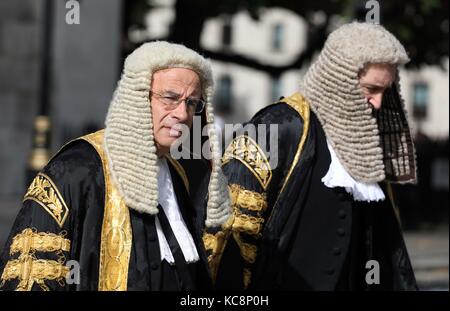 Bild zeigt: Sir Brian Leveson, High Court Richter Pic von Gavin Rodgers/Pixel 8000 Ltd. Stockfoto