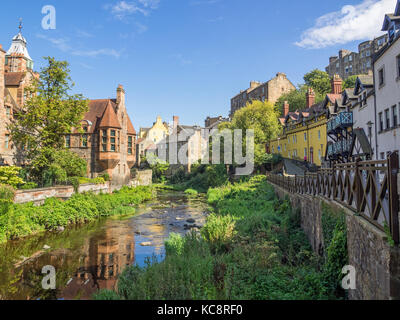 Dean Village - Edinburgh Stockfoto