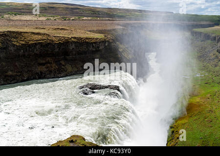 Wasserfall Gullfoss - Südwest Island