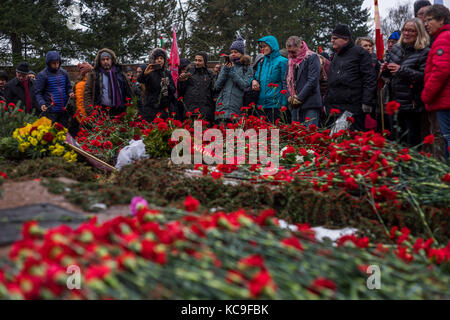Liebknecht-luxemburg-Demonstration, Berlin 2017. Stockfoto