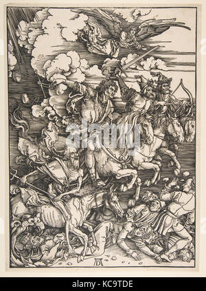 Die vier Reiter der Apokalypse, Albrecht Dürer, Ca. 1497/1498 Stockfoto