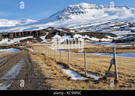 Typisch isländische Landschaft Stockfoto