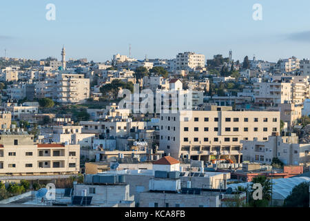 Blick vom Hotel Krippe - Links Stockfoto