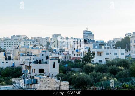 Blick vom Hotel Krippe - rechts Stockfoto