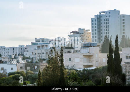 Blick vom Hotel Krippe - weitesten rechts Stockfoto