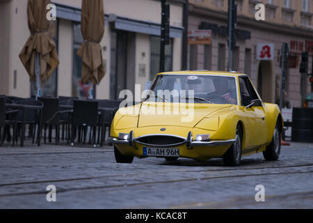 Augsburg, Deutschland - Oktober 1, 2017: 1970 Matra m530 lx Oldtimer Auto an der fuggerstadt Classic 2017 Oldtimer Rallye am 1. Oktober 2017 in Augsburg, g Stockfoto