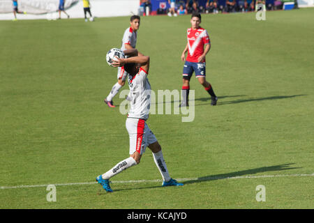 Fußball Estadio Luis' Pirata Fuente Los Tiburones Rojos de Veracruz Vs. Atlas-Cat-Sub 17. Stockfoto