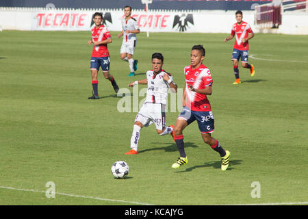 Fußball Estadio Luis' Pirata Fuente Los Tiburones Rojos de Veracruz Vs. Atlas-Cat-Sub 17. Stockfoto