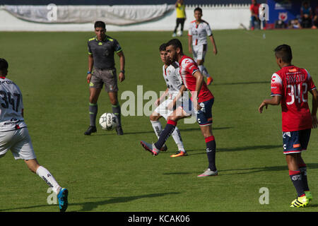 Fußball Estadio Luis' Pirata Fuente Los Tiburones Rojos de Veracruz Vs. Atlas-Cat-Sub 17. Stockfoto