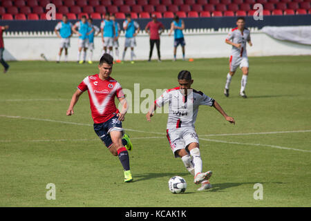 Fußball Estadio Luis' Pirata Fuente Los Tiburones Rojos de Veracruz Vs. Atlas-Cat-Sub 17. Stockfoto