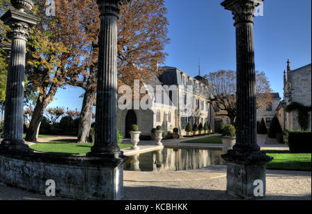 Château La Mission Haut-Brion, Bordeaux, Gironde, Frankreich Stockfoto