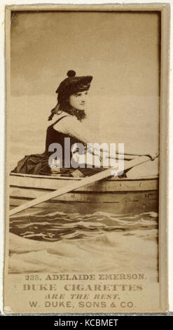 Zeichnungen und Drucke, Fotografieren, Nummer 235, Adelaide Emerson, aus dem Schauspieler und Schauspielerinnen Serie Stockfoto