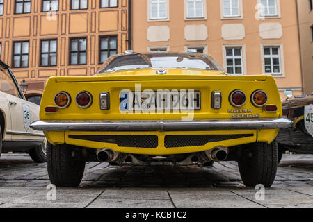 Augsburg, Deutschland - 1. Oktober 2017: Matra m530 lx Oldtimer Auto an der fuggerstadt Classic 2017 Oldtimer Rallye am 1. Oktober 2017 in Augsburg, Deutschland Stockfoto