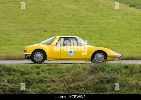 Augsburg, Deutschland - 1. Oktober 2017: Matra m530 lx Oldtimer Auto an der fuggerstadt Classic 2017 Oldtimer Rallye am 1. Oktober 2017 in Augsburg, Deutschland Stockfoto