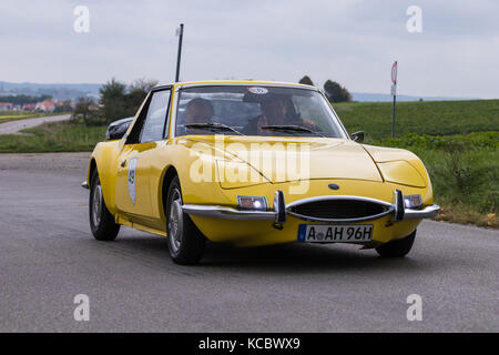 Augsburg, Deutschland - 1. Oktober 2017: Matra m530 lx Oldtimer Auto an der fuggerstadt Classic 2017 Oldtimer Rallye am 1. Oktober 2017 in Augsburg, Deutschland Stockfoto