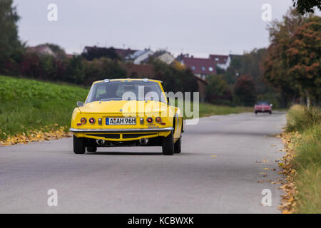 Augsburg, Deutschland - 1. Oktober 2017: Matra m530 lx Oldtimer Auto an der fuggerstadt Classic 2017 Oldtimer Rallye am 1. Oktober 2017 in Augsburg, Deutschland Stockfoto