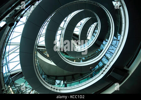 London City Hall, die Queen's Walk, Southwark, London Stockfoto