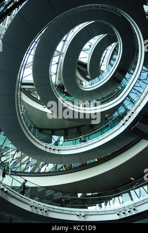 London City Hall, die Queen's Walk, Southwark, London Stockfoto