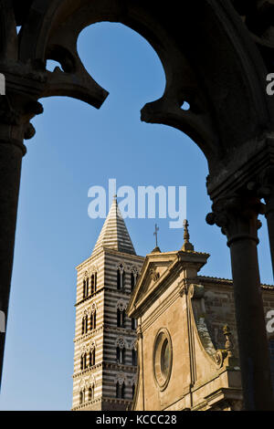 Saint Lorenzo Kathedrale, Viterbo, Latium Stockfoto