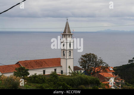 Faial Kirche Stockfoto