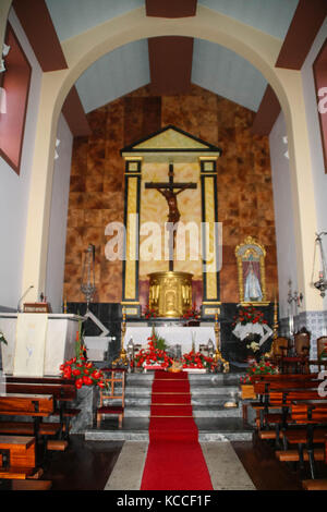 Faial Kirche Stockfoto