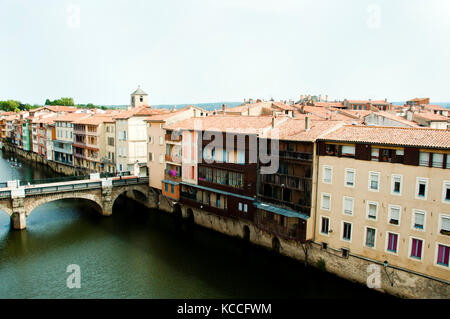 Agout und - Castres - Frankreich Stockfoto