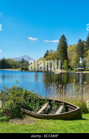 Loch Ard auf Ben Lomond, in der Nähe von Aberfoyle, Stirlingshire; trossachs; Sccotland UK Stockfoto