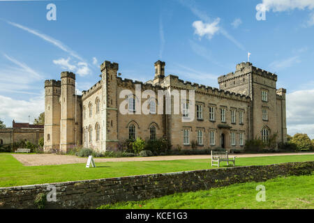 Herbst Tag bei chiddingstone Castle in Kent. Stockfoto