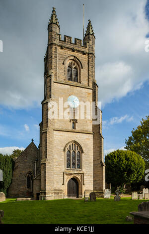 Der St. Maria Kirche in chiddingstone, Kent. Stockfoto