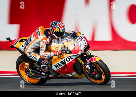 Misano, San Marino. September 2014. MotoGP. Qualifikation Für Den Grand Prix Von San Marino. Während der Qualifying-Sitzungen Credit: Marco Serena Fotograf Stockfoto