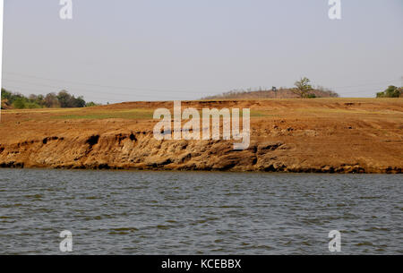 Blick auf den Fluss Stockfoto