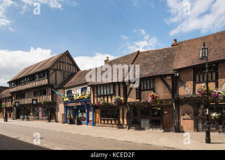 Spon Street, Coventry, West Midlands. allgemeine Ansicht von Südosten. Stockfoto