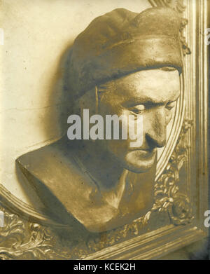 Chalk Maske von Dante Alighieri Stockfotografie Alamy