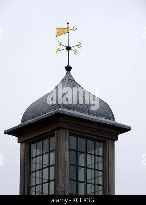 Blick auf das Äußere des Aston Hall (1635), eine Jakobinische Haus von John Thorpe (1565-1655) ein englischer Architekten entworfen. Vom 21. Jahrhundert Stockfoto