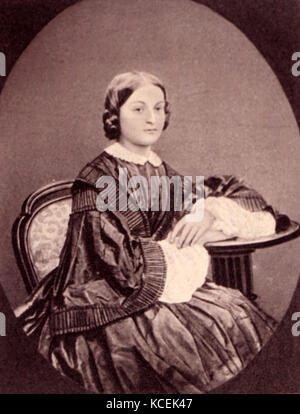 Frühe fotografische Porträt von Marie Curie (1867-1934) eine Polnische und Naturalisiert - französische Physiker, Chemiker und der erste weibliche Nobelpreisträger. Vom 19. Jahrhundert Stockfoto