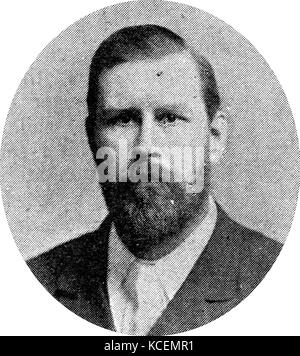 'Abraham' Bram Stoker (1847 - 1912) war ein irischer Autor, am besten heute für seine 1897 Gothic novel Dracula bekannt. Stockfoto