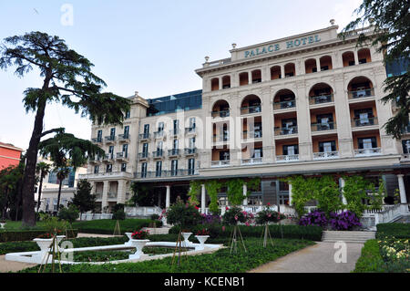 Palace Hotel in Portorož Stockfoto