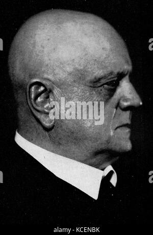 Foto von Jean Sibelius (1865-1957), finnischer Komponist und Violinist der späten Romantik und frühen Moderne. Vom 20. Jahrhundert Stockfoto