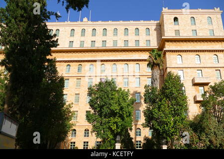 Art Deco Dekoration noch im King David Hotel, Jerusalem, Israel dating zu seiner Eröffnung im Jahr 1931 erhalten Stockfoto